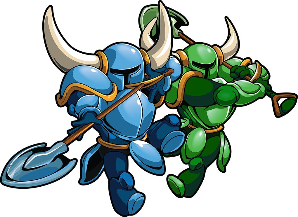 Playing Clipart Cooperative Play - Shovel Knight Player 2 - Png Download (1020x744), Png Download