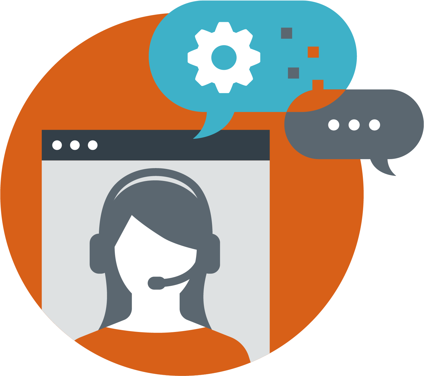 By Embracing Artificial Intelligence And Virtual Agents, - Luma Serviceaide Clipart (1413x1343), Png Download