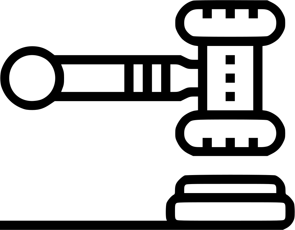 Auction Hammer Comments Clipart (981x766), Png Download