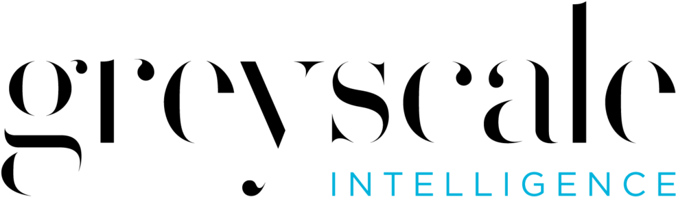 Greyscale Intelligence - Graphic Design Clipart (1024x302), Png Download