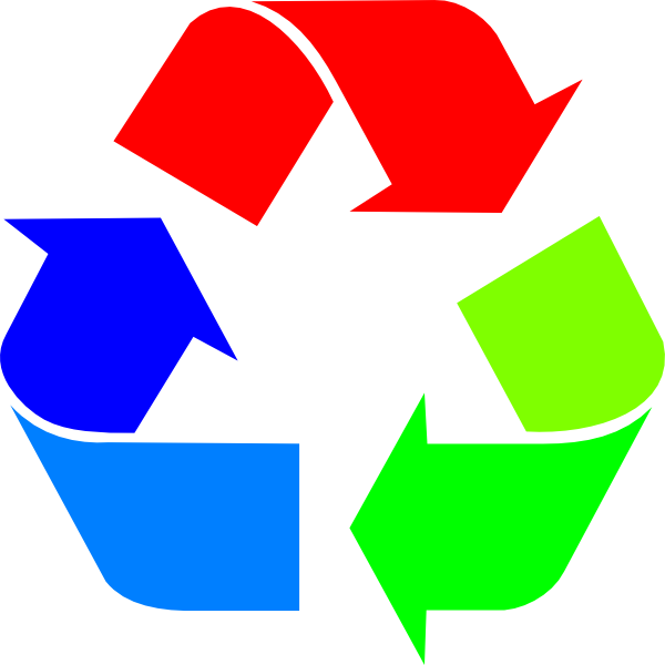 Recycle Symbol Clipart (600x600), Png Download