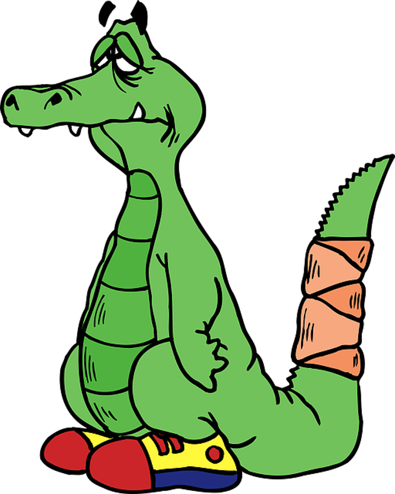 How To Avoid Burnout- A Home Daycare Provider's Guide - Jacare Triste Clipart (800x1000), Png Download