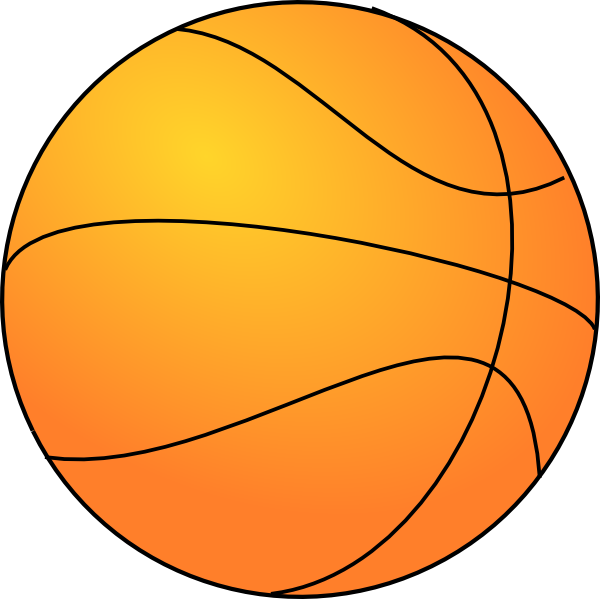 Basketball Sign Clipart (600x599), Png Download