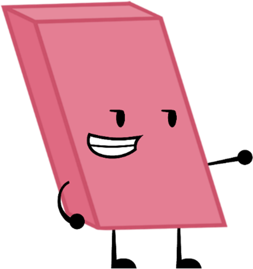 Eraser Free Download On Kathleenhalme Object - Object Shows Eraser Clipart (1000x1069), Png Download