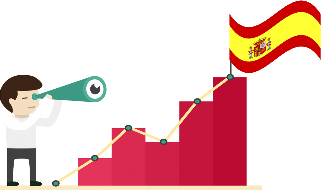 Tourism In Spain Is On The Up - Hedef Belirleme Clipart (1080x675), Png Download