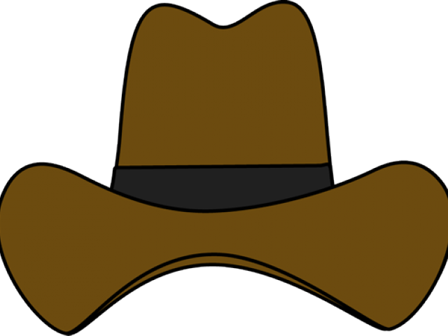 Straw Hat Clipart Cowboy Outfit - Cowboy Hat Clipart Transparent - Png Download (640x480), Png Download