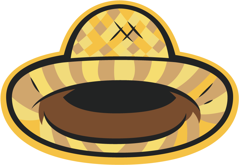 Straw Hat Clipart Hawaiian Hat - Hawaiian Hat Clipart - Png Download (1000x1000), Png Download