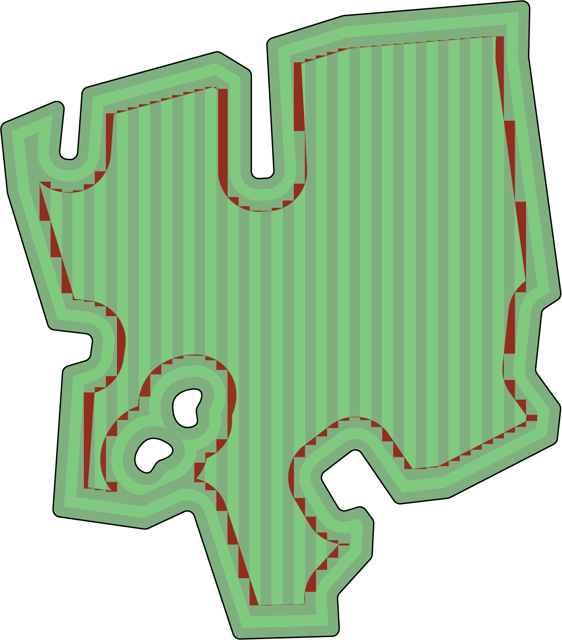 Väderstad Rapid Saves Money On Irregular Fields - Shape Clipart (1153x1314), Png Download