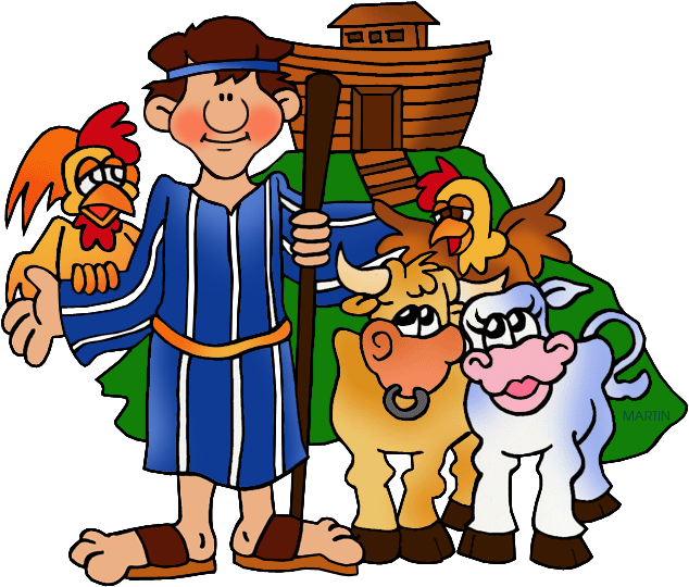 Ark - Noah And The Ark Clipart - Png Download (648x569), Png Download