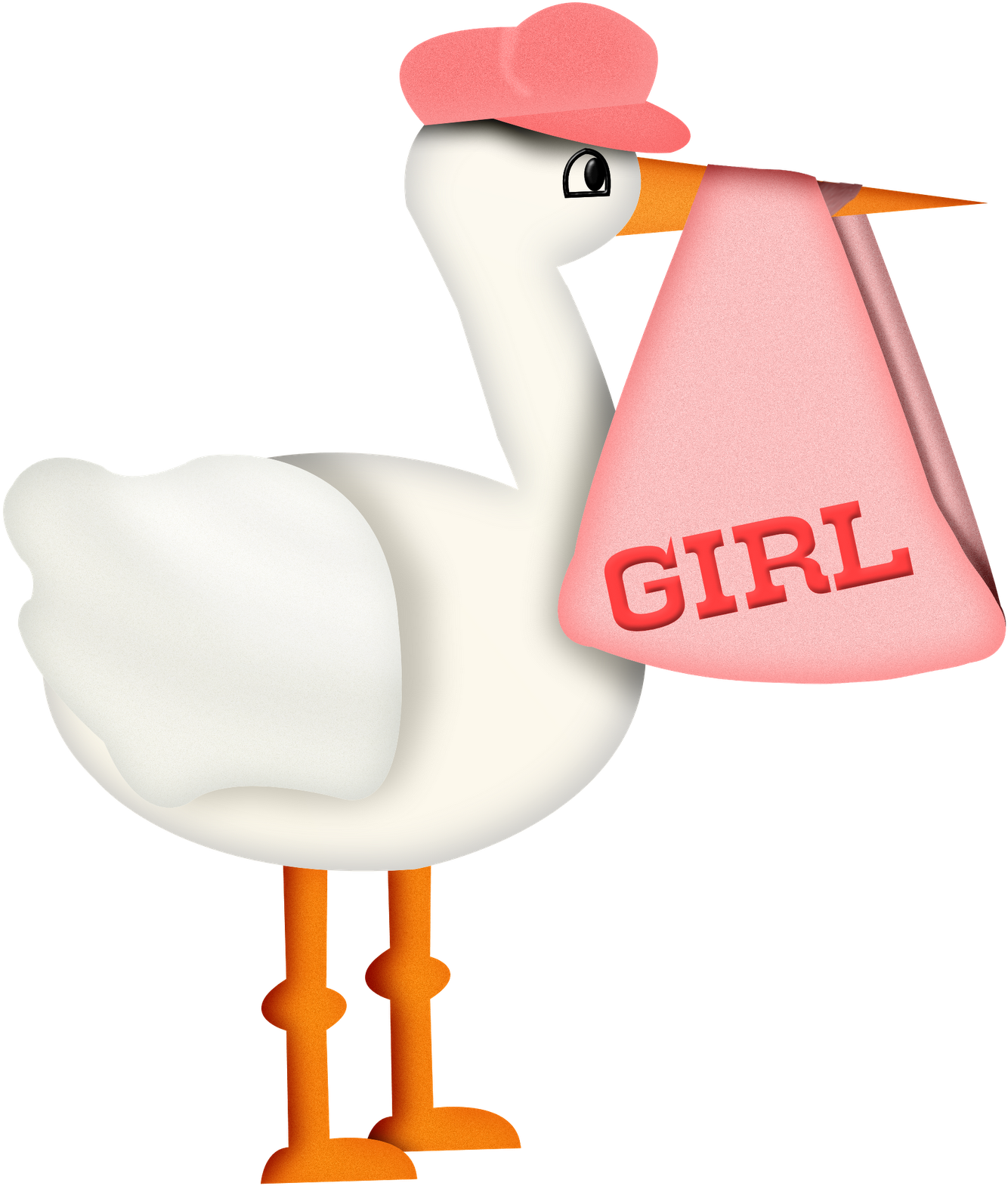 Bebê & Gestante Baby Shawer, Storks, Ark, Baby Scrapbook, - Clip Art - Png Download (1373x1600), Png Download