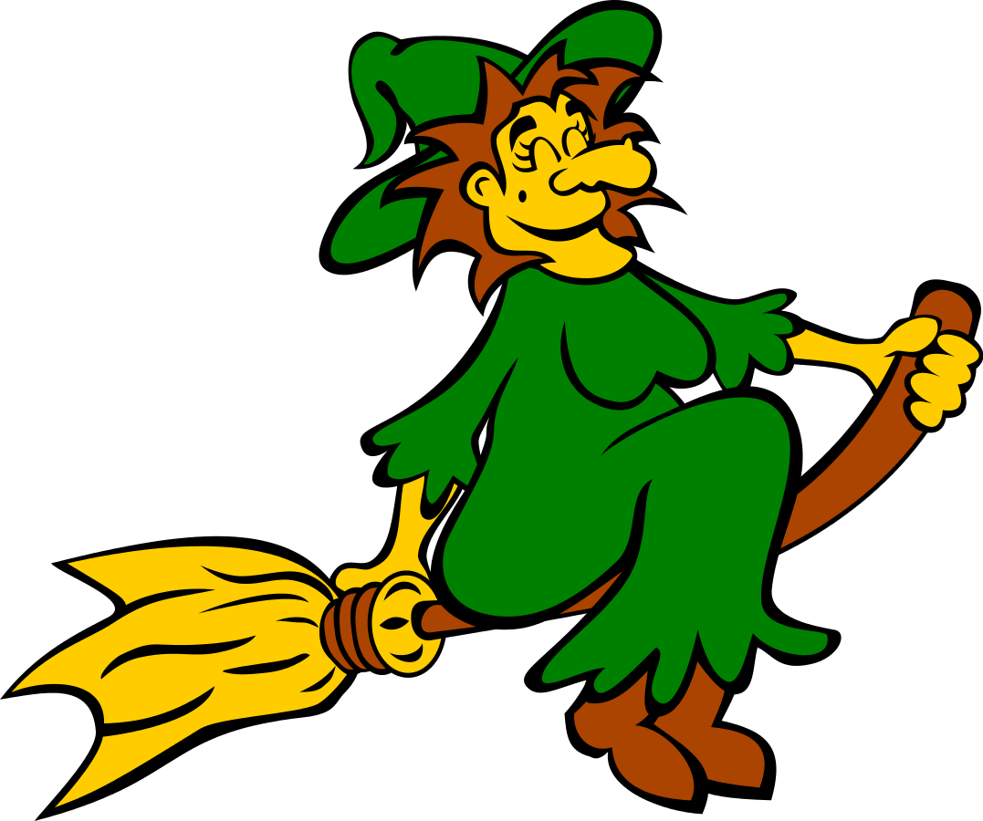 Halloween Witches Clipart Download - Witch Clipart - Png Download (1077x900), Png Download