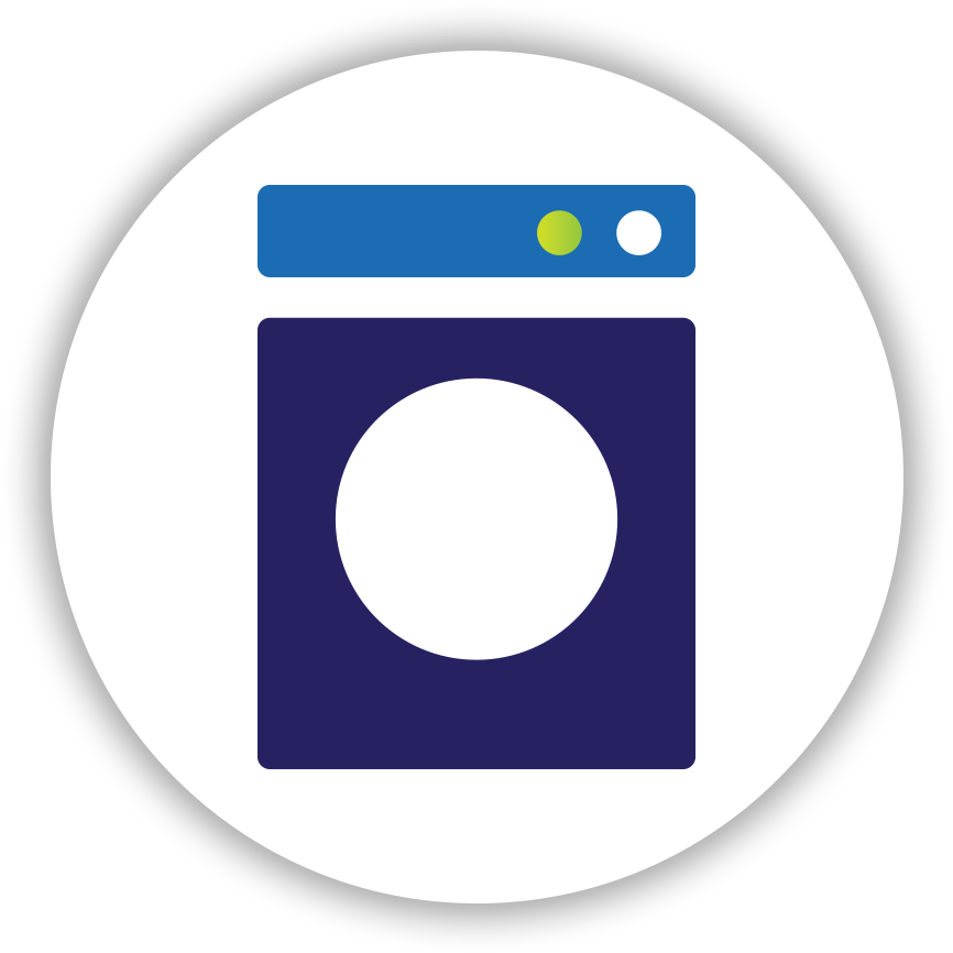 Dryer - Clothes Dryer Clipart (904x893), Png Download