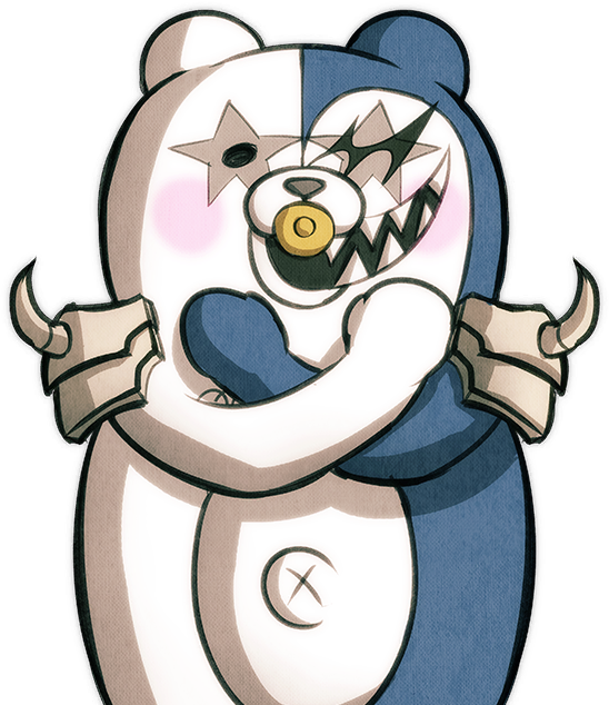 Danganronpa V3 Bonus Mode Monokid Sprite - Danganronpa Monokid Clipart (548x634), Png Download