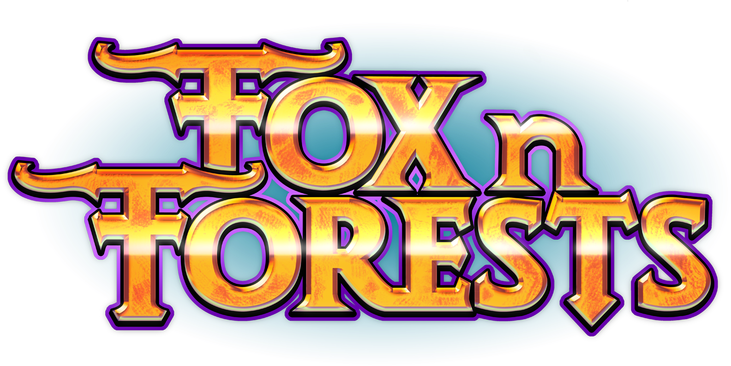 Fox N Forests Clipart (1556x1000), Png Download
