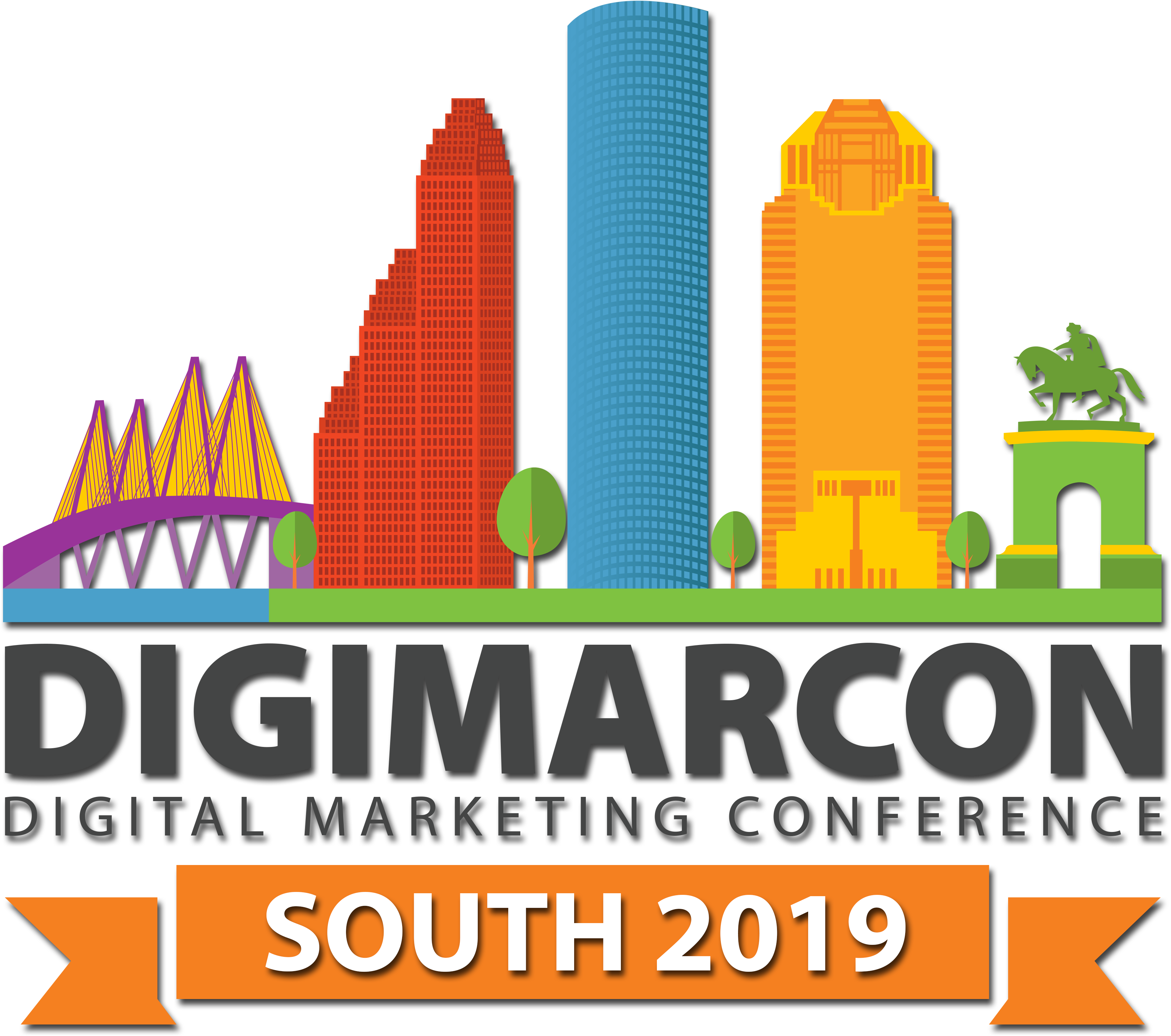 Digimarcon South 2019 Digital Marketing Conference - Digital Marketing Clipart (3800x3800), Png Download