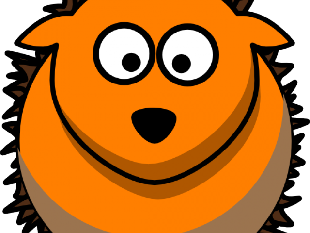 Hedgehog Clipart Yellow - Clip Art - Png Download (640x480), Png Download