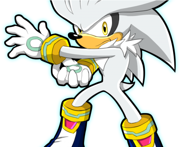 Sonic The Hedgehog Clipart Marceline - Silver The Hedgehog - Png Download (640x480), Png Download