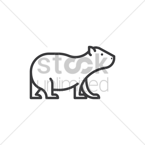 Capybara Clipart Transparent - Capybara Vector - Png Download (600x600), Png Download