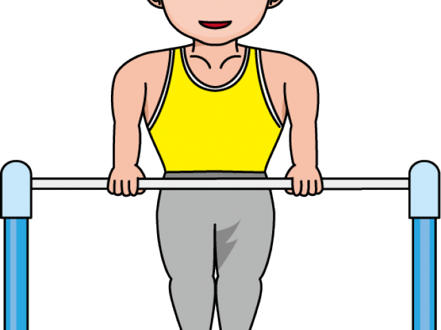 Gymnast Clipart Boy Girl - Cartoon - Png Download (640x480), Png Download