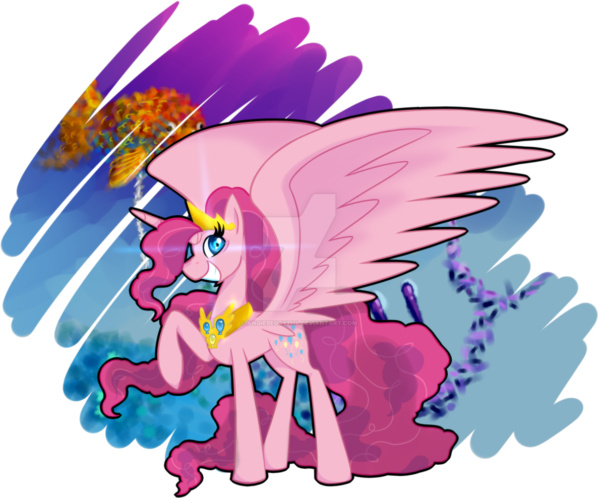 Editingsoftware Clipart Scenario - Chaos Princess Pinkie Pie - Png Download (1195x1024), Png Download