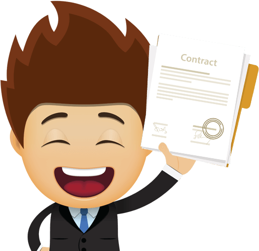 Document And File Management - Triste Animado Png Clipart (900x523), Png Download