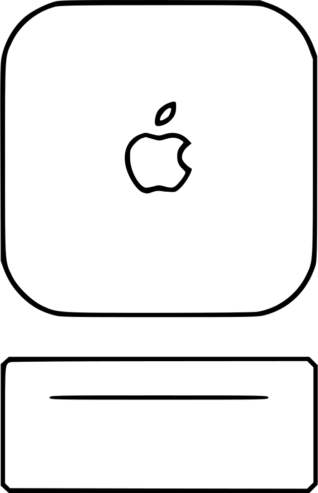 Mac Mini Comments - Apple Mac Mini Clipart (632x980), Png Download