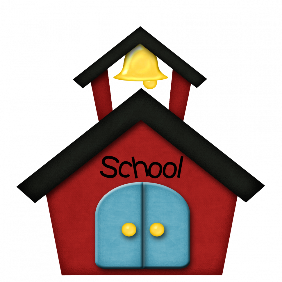 Country Schoolhouse Cliparts - School House Clipart Png Transparent Png (970x970), Png Download