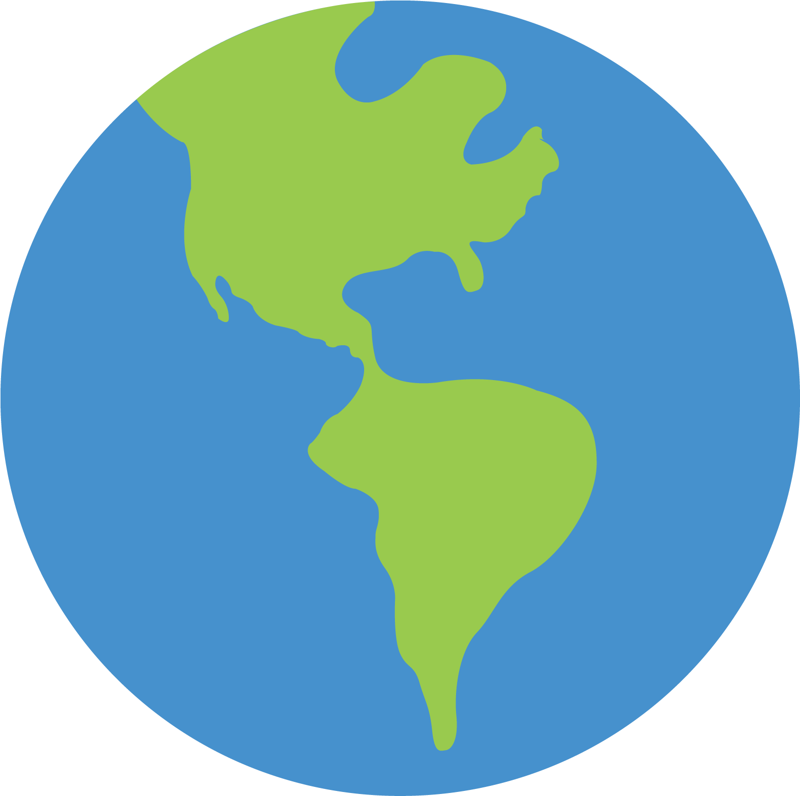 Impact To Developing Countries - Map Clipart (1600x1600), Png Download