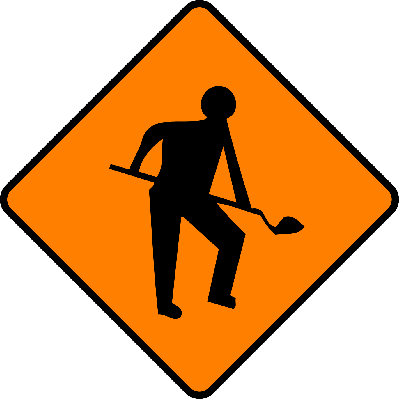 Ireland Road Sign Wk - Traffic Sign Clipart (1371x1371), Png Download