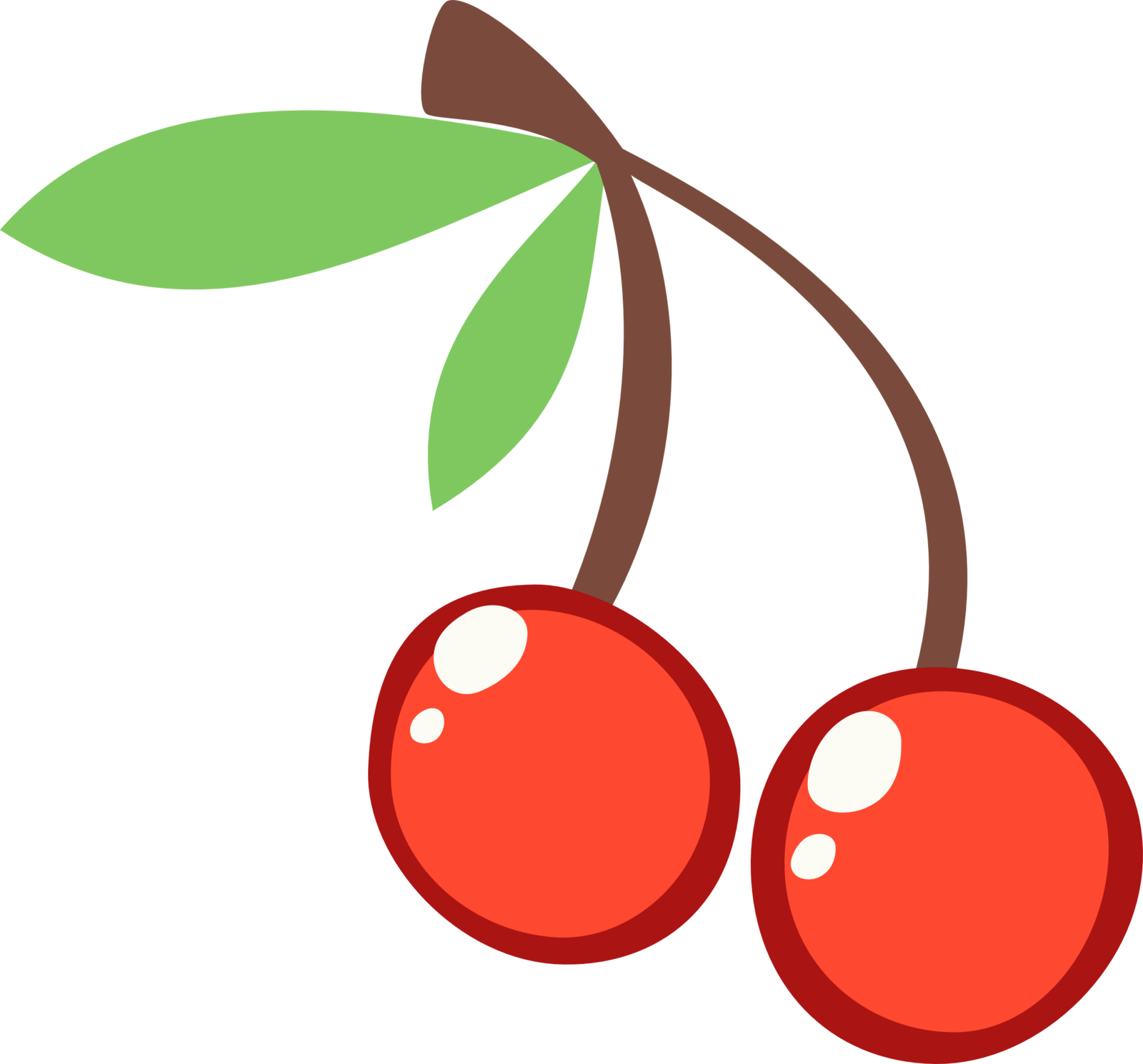 Transparent Background Cherry Clipart - Png Download (1600x1490), Png Download