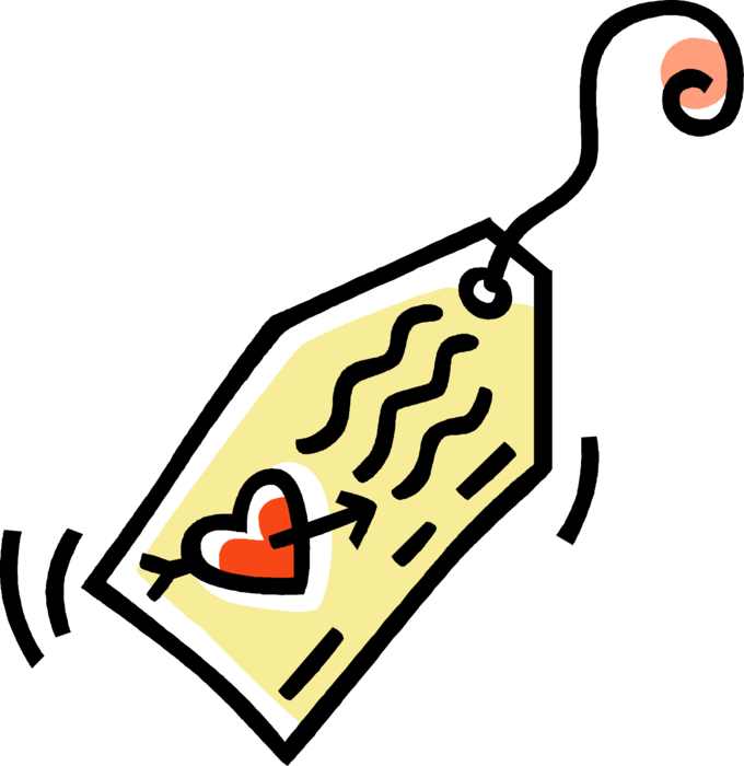 Vector Illustration Of Valentine's Day Sentimental - Janice Horton Clipart (680x700), Png Download