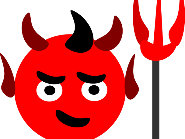 Devil Clipart Scary - Devil - Png Download (640x480), Png Download