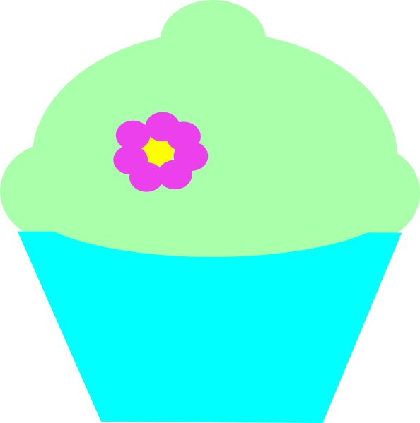 Cupcake Border Clip Art - Clip Art - Png Download (594x599), Png Download