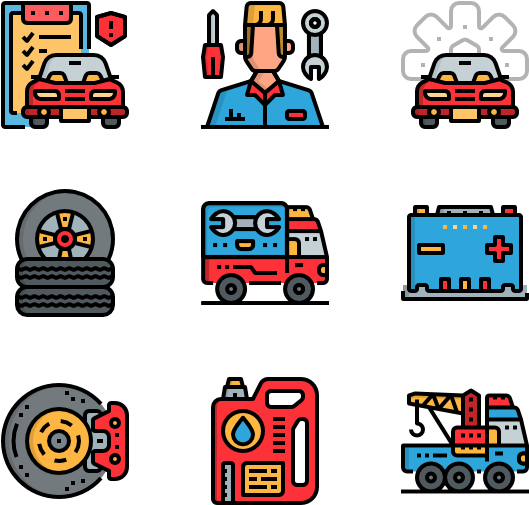 Car Service - Icon Clipart (600x564), Png Download