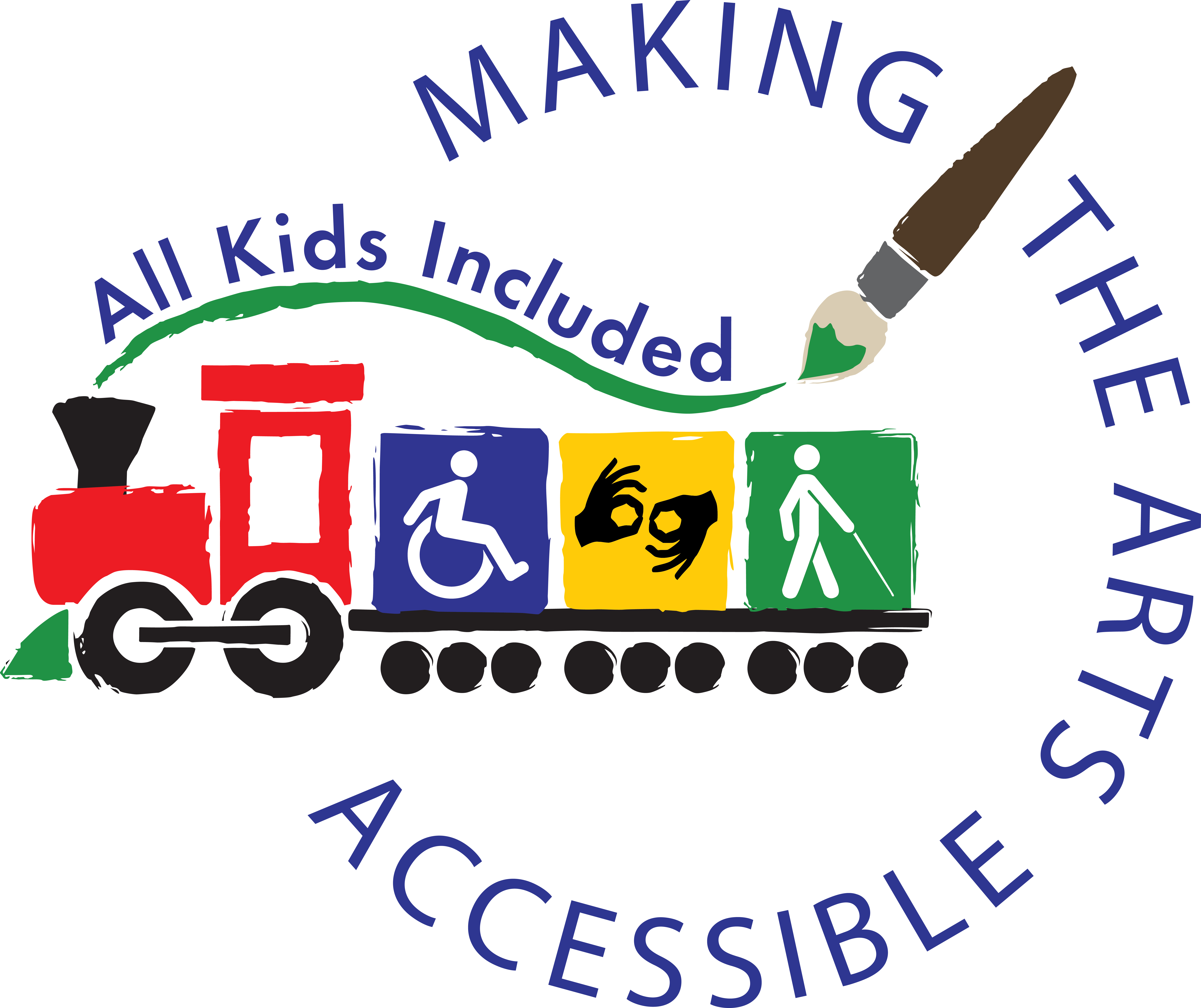 Youth Arts In The Parks An “all Kids Included” Clipart (7681x6451), Png Download