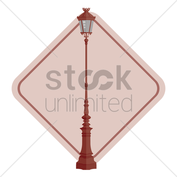 Lamp Post V矢量图形 - National Monument (indonesia) Clipart (600x600), Png Download
