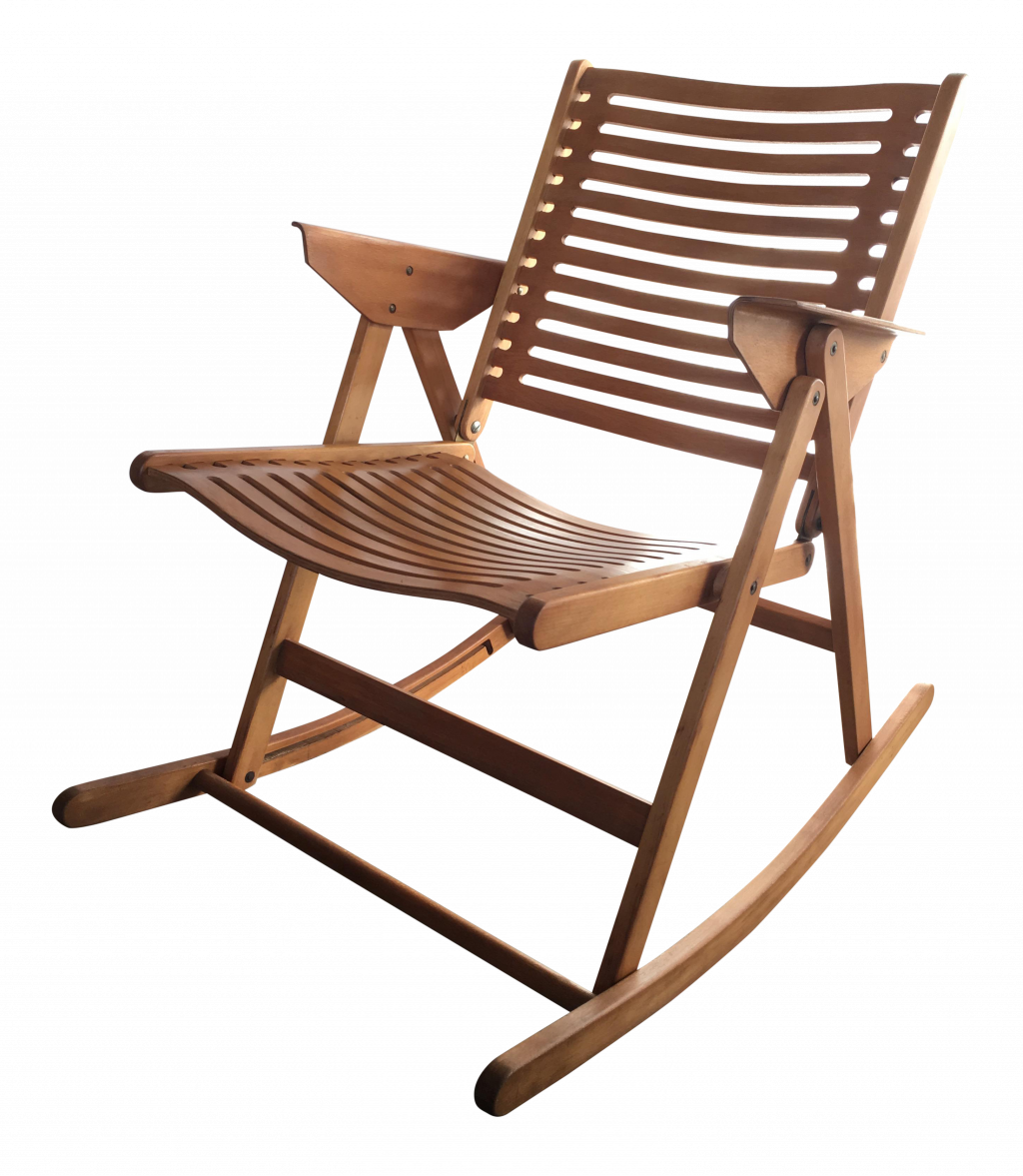 Folding Rocking Chair Fresh Niko Kralj Vintage Rex - Niko Kralj Clipart (1024x1177), Png Download