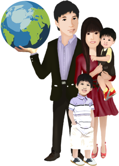 Our Parenting World - Child Clipart (640x789), Png Download