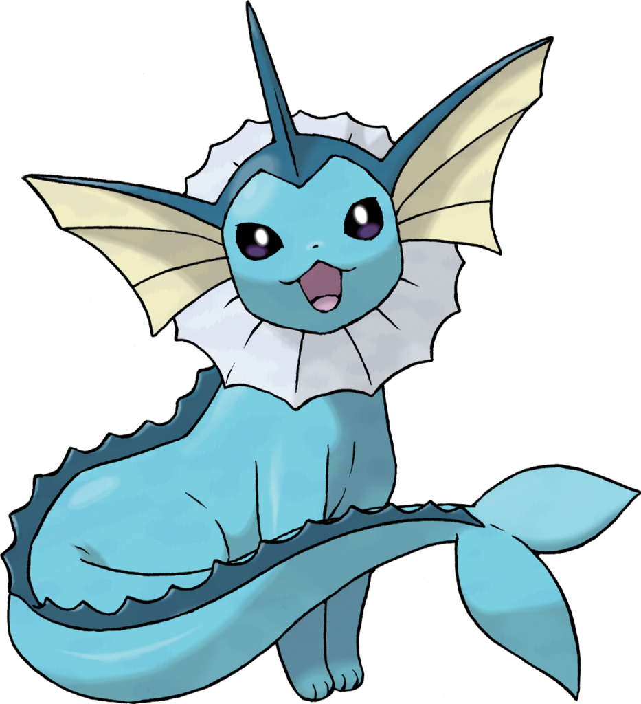 Vaporeon - Pokemon Vaporeon Clipart (600x600), Png Download
