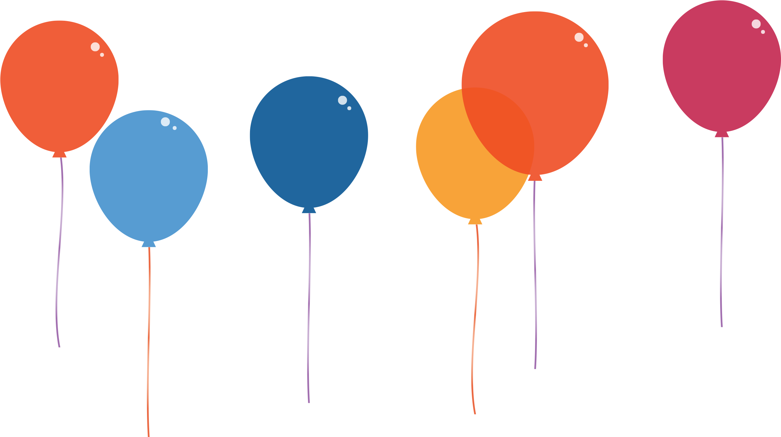 Downtown Milwaukee Private Parties - Balloon Clipart (3042x1520), Png Download