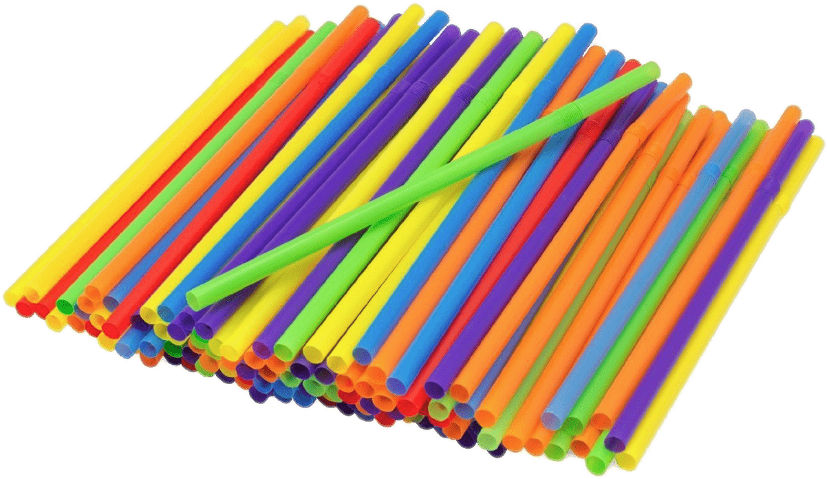 Download Multicoloured Drinking Straws Kizmos 125 Count Assorted Flex