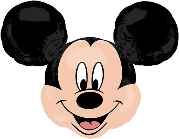 Mickey Mouse Supershape - Mickey Mouse Head Clipart (600x600), Png Download