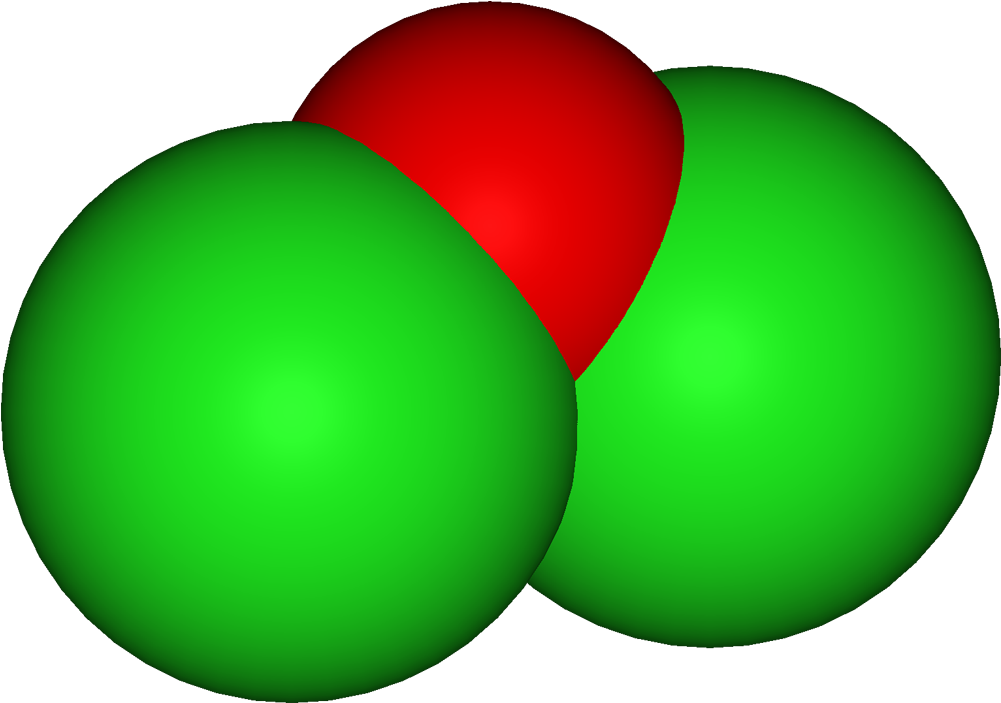 Dichlorine Monoxide Clipart (1100x802), Png Download
