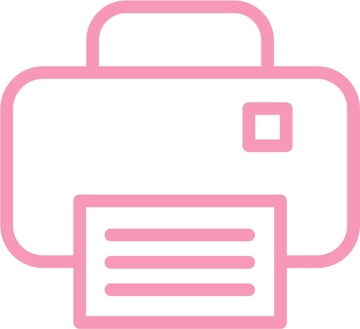 Printer Clipart (1559x1559), Png Download