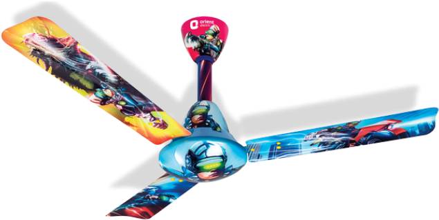 Orient Kids Ceiling Fan - Orient Jazz Ceiling Fan Price Clipart (650x500), Png Download