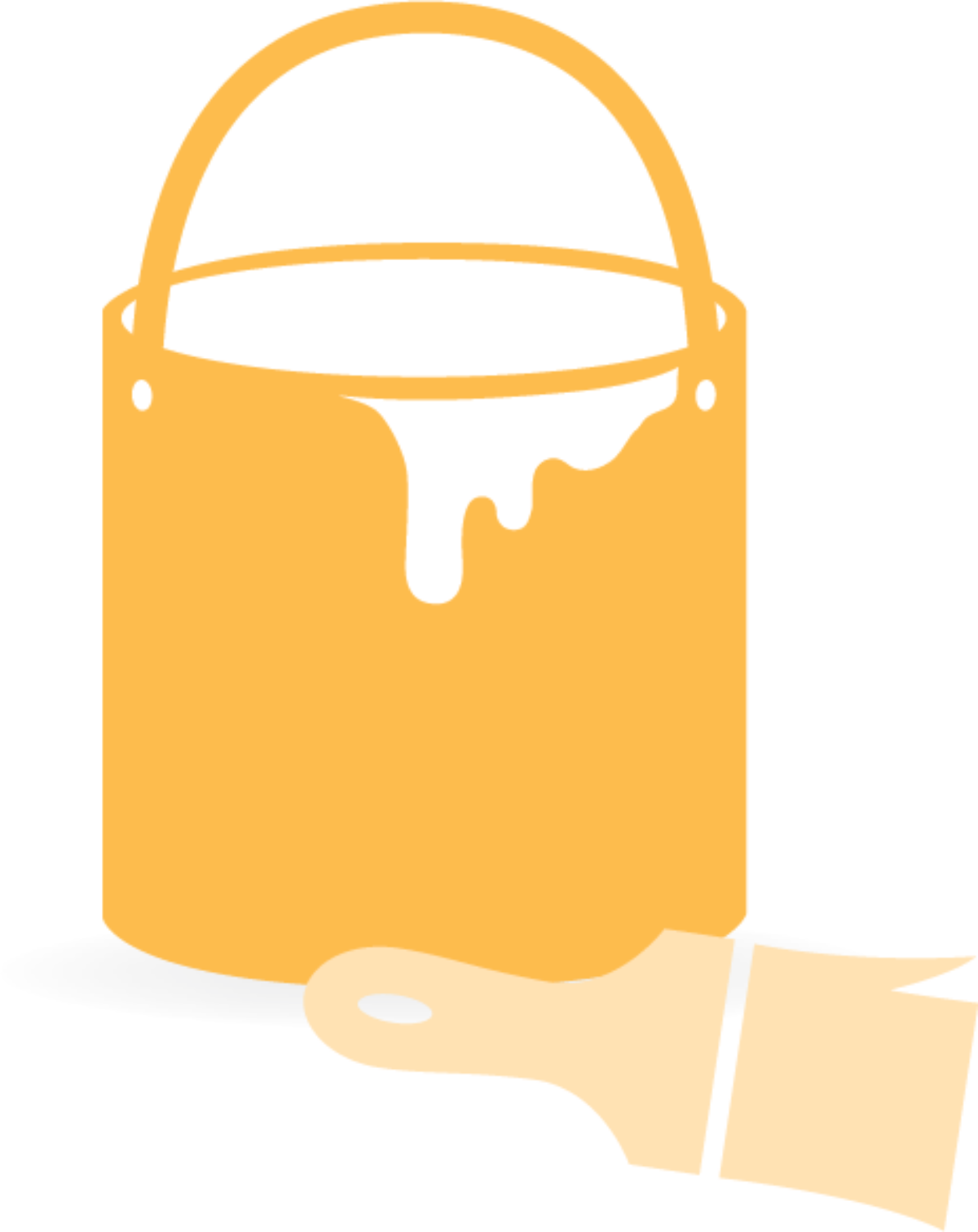 Where It Goes - Paint Clipart (1200x1511), Png Download