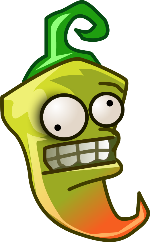 Pepper Clipart Pickled Pepper - Plants Vs Zombies 2 All Star - Png Download (523x842), Png Download