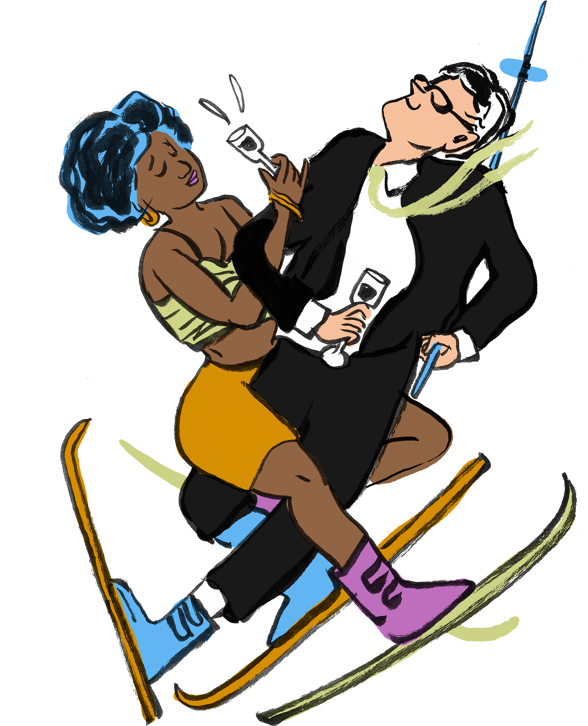 Culture Ski Devin-amato - Culture Clipart (2086x2700), Png Download