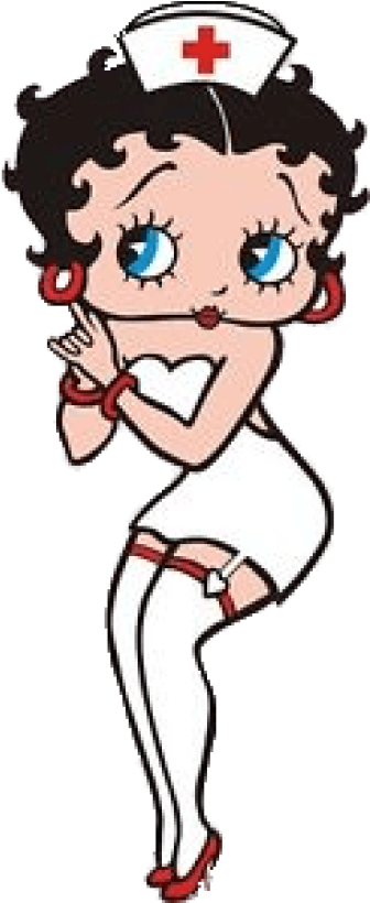 Betty Boop Nurse - Betty Boop Devil Angel Clipart (400x819), Png Download