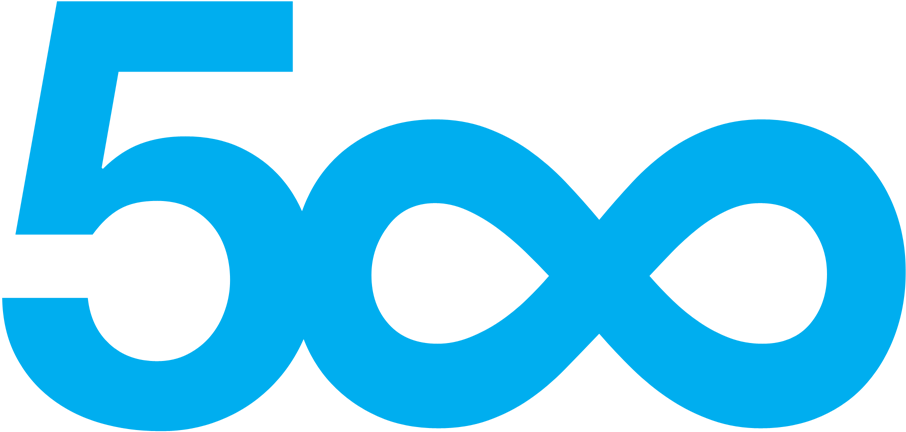 500px Logo Clipart (1100x600), Png Download